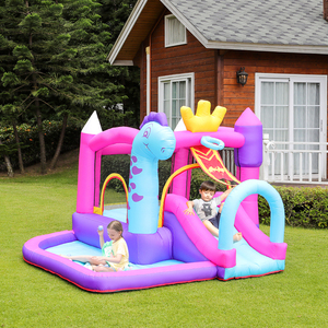 New popular fun bouncer princess pink prince party commercial bounce castle bouncy house gonfiabile in vendita - Product Image 2