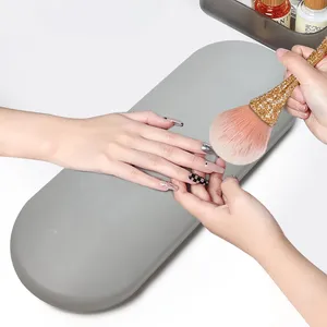 Reposamanos de Plástico para Manicura: Plegable, Ajustable en Altura, Preparado para Luz UV, Herramienta de Soporte Cómoda para Tratamiento de Uñas - Product Image 3