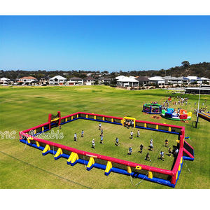 Cancha de Fútbol Inflable Personalizada para Exteriores, Cancha de Bumper Ball Hermética, Campo de Fútbol Inflable para <span class=keywords><strong>Alquiler</strong></span> y Eventos - Product Image 3