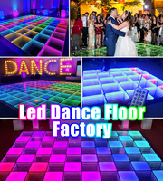 Piste de danse LED 3D Infinity Mirror Party Disco Piste de danse DJ Pista Led De Baile Magnétique Portable Piste de danse Mariage