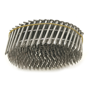 Clavo para Enmarcar en Bobina Plana Brillante de 3" x .120 con Alambre de 15 Grados y Vástago Liso - Product Image 4