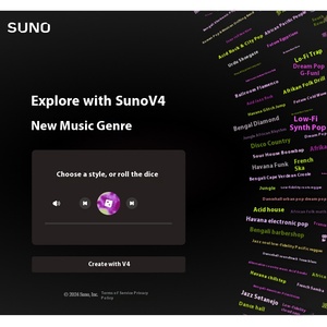 Sunoai Độc Quyền Tài Khoản One-Click Ai Nhạc Nền Âm Nhạc (Bgm) Cho Doanh Nghiệp Điều hành Hệ Thống Thành Viên Nạp Tiền Kho - Product Image 4