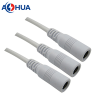 AOHUA 0,2 0,3 0, 5 1m Kabel 12V 24V LED-Streifen licht Stecker Buchse 2,1mm 2,5mm DC-Stecker