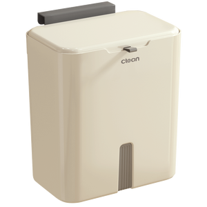 Wall-mounted compost bin with lid hanging trash can with lid compost bin kitchen