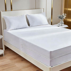 Cubrecolchón Impermeable y Transpirable con Cierre, Anti-Ruido, Color Blanco - Product Image 1