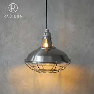 <span class=keywords><strong>Suspension</strong></span> industrielle LED en fer, style vintage rétro, design cage, pour entrepôt, loft, café, bar, restaurant, <span class=keywords><strong>cuisine</strong></span>, salle à manger, taille moyenne - Product Image 1