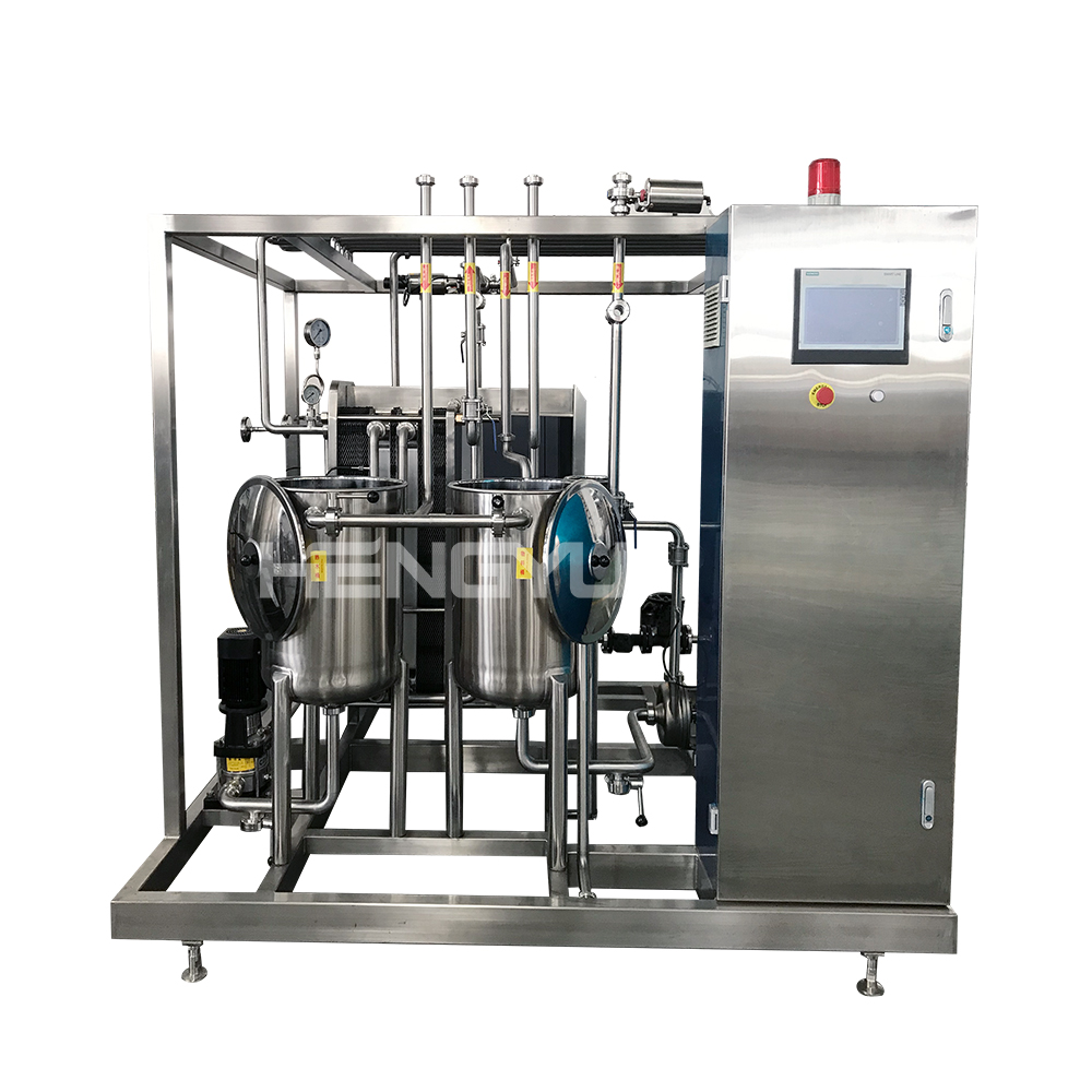 Small Plate UHT milk sterilization