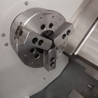 Machine-outil CNC à lit inclinable en acier inoxydable CKX550-3000, tour de fraisage hydraulique