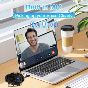 Elp 2MP 1080P H.264 Micro USB máy ảnh mô-đun miễn phí điều khiển Full HD USB Webcam Built-in Microphone - Product Image 5