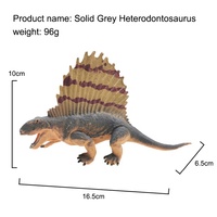 Modèle de dinosaure statique de simulation personnalisable en gros, 6,5 pouces, jouet décoratif, ensemble interactif cognitif parent-enfant