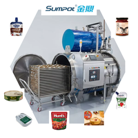CE ASME gecertificeerde autoclaaf sterilisator |   Retortmachine voor de verwerking van dranken, sappen en koffie.