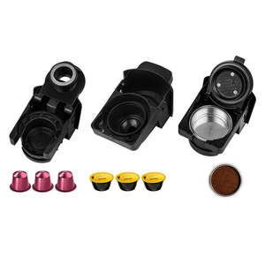 <span class=keywords><strong>Macchina</strong></span> da <span class=keywords><strong>Caffè</strong></span> Automatica BaristaX 3-in-1, 19 Bar Alta Pressione, Compatibile con <span class=keywords><strong>Capsule</strong></span> ed Espresso in Polvere, Preparazione One-Touch, Ecologica - Product Image 2