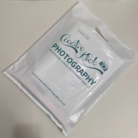 Sacs de transport de marchandises personnalisés avec logo blanc pour les petites entreprises de vêtements S M L