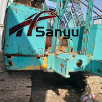 Grue sur chenilles d'occasion de marque japonaise, 50 tonnes, modèle LS-118RH-5, avec moteur, boîte de vitesses et pompe
