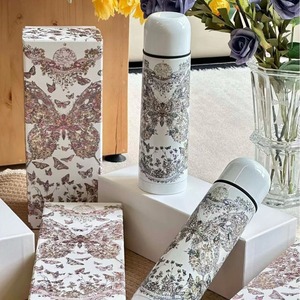Butterfly Luxury Gift Cup Stainless Steel <b>Insulated</b> Dual-use for Insulation and Cooling Eco-Friendly High Aesthetic Value - Product Image 2