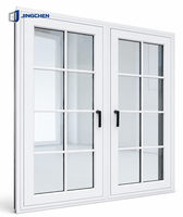 Ventana Plegable de Aluminio de Doble Hoja Estilo Americano con Diseño Moderno para Cocina y Uso Residencial