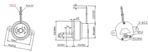<span class=keywords><strong>Moteur</strong></span> à engrenages CC 12-24V, couple élevé, faible vitesse 100 tr/min/5 tr/min, engrenage en plastique, arbre excentrique, <span class=keywords><strong>petit</strong></span> ventilateur pour appareils électroménagers et présentoirs - Product Image 3