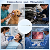 Module de caméra USB miniature OV9734 3,5 mm 720P HD pliable FPC pour inspection par endoscope industriel