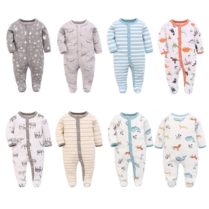 Conjuntos de Ropa para Bebé al por Mayor, Paquete de 3 Monos Personalizados para Recién Nacidos, con Botones a Presión, para Niños y Niñas - Product Image 5