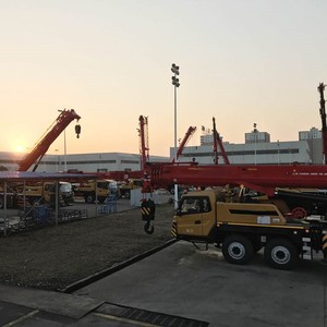 מנוף משאית 125 טון STC1250 מנוף נייד הידראולי כבד עם זרוע בעלת 5 חלקים - Product Image 6