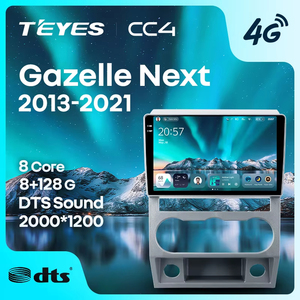 TEYES CC4 per GAZ <span class=keywords><strong>Gazelle</strong></span> Next 2013 - 2021 CarPlay Android Auto 2DIN Autoradio Stereo Multimediale per Auto - Product Image 1