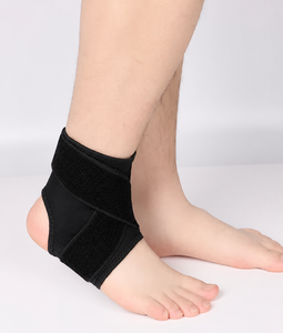Tobillera de Compresión Elástica Negra con Almohadilla de Silicona <span class=keywords><strong>para</strong></span> Soporte Diario del Tobillo - Product Image 2