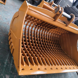 Godets de criblage d'écran de rotateur de personnalisation de fabricant de la Chine seau squelettique résistant de tamis pour des excavatrices - Product Image 6