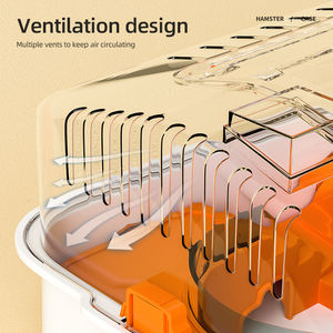 Chine usine approvisionnement direct de haute qualité Hamster Cage Petite Cage Pour Hamster Simple Portable Cage - Product Image 5