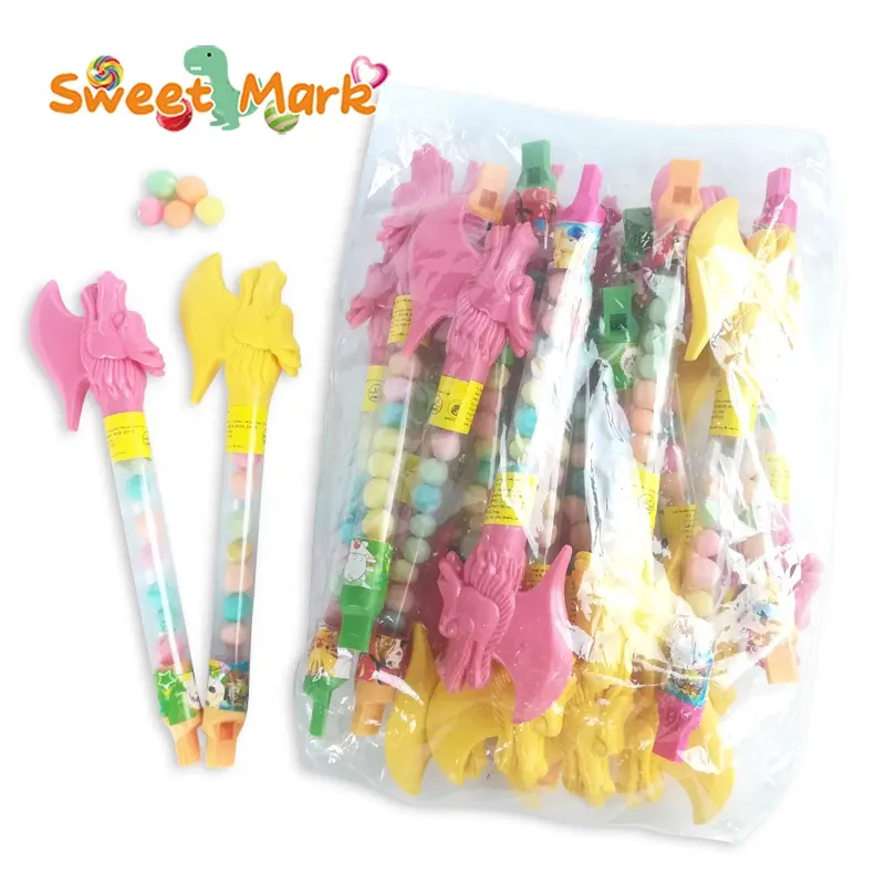 Hoge Kwaliteit Dragon Vormige Druk Hard Candy Speelgoed Kids Candy Speelgoed