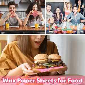 Papier alimentaire personnalisé imprimé sur mesure, résistant à la graisse, pour sandwichs, pâtisseries, fêtes, emballage de pain et biscuits - Product Image 3