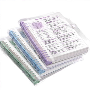 New Fashion A5 B5 Planner Clear Pvc 6-<strong>rings</strong> Spiral <strong>Binder</strong> Business Office Planner Journal Notebook Transparent <strong>A6</strong> Budget <strong>Binder</strong> - Product Image 5