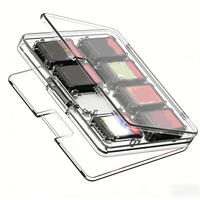 Boîte de rangement portable grande capacité double couche pour cartes de jeu Nintendo Switch 2, étui de protection magnétique 16-en-1 pour Switch 2