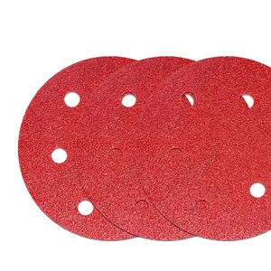 Disco abrasivo a Film rosso anti-blocco abrasivo all'ossido di alluminio per lucidatura dell'industria elettronica 3c