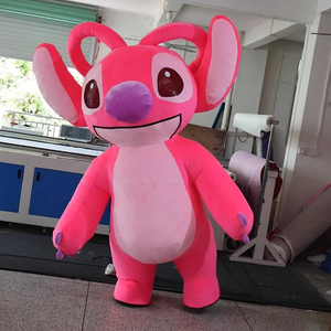 Disfraz Inflable <span class=keywords><strong>Gigante</strong></span> Personalizado de Funtoys, Mascota de <span class=keywords><strong>Lilo</strong></span> y Stitch, Divertido Disfraz de Personajes de Dibujos Animados para Actuaciones - Product Image 6