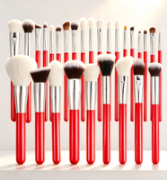 Großhandel Professionelles Make-up Pinsel Set 15-teilig 21-teilig 24-teilig 27-teilig 30-teilig Private Label Make-up Pinsel Kundenspezifische Vegane Schminkpinsel