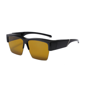 Lunettes de soleil polarisées SPOEN, monture rectangulaire en TR90, protection UV400, unisexes, mode, pour la conduite - Product Image 2