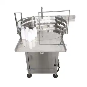 LTPK Automático Rodada Giratória De Vidro Plástico Máquina De Coleta De Garrafa De Embalagem De Alimentos Classificação Máquina De Mesa Giratória para Desembaralhar