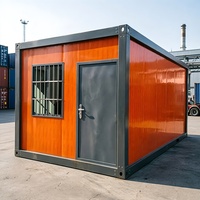 Maisons préfabriquées, maisons mobiles, maisons modulaires, petites maisons, maison-conteneur de 20 pieds en kit avec structure en acier galvanisé