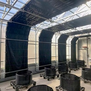 Invernadero Agrícola de un Solo Tramo, Cubierta de Lona de Gran Tamaño con Puerta y Ventilador - Product Image 2
