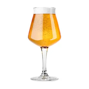 Anpassbare 20oz 18oz transparente Doppel bierglas flasche für Geburtstags hochzeits geschenk