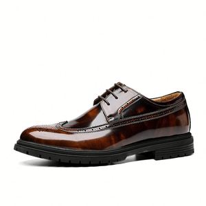 Nouvelle Collection 2026 : Bottines Chelsea en Cuir pour Homme – Style Rétro Britannique, Formelles et Décontractées, Chaudes et Confortables - Product Image 3