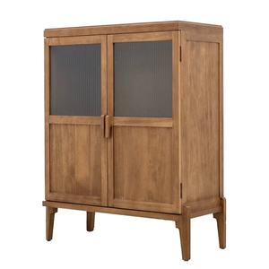 Aparador Moderno Nórdico para Sala de Estar, Mueble de Teca Africana Hecho a Mano que Ahorra Espacio, para Uso en el Hogar y Hoteles - Product Image 3