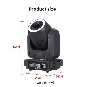 Precio de Fábrica al por Mayor: Luz de Cabeza Móvil LED de Anillo de 100W, Foco LED de Cabeza Móvil - Product Image 5