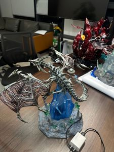 <span class=keywords><strong>World</strong></span> <span class=keywords><strong>of</strong></span> Warcraft รูปปั้นหุ่นปีกน้ำค้างแข็งรูปมังกรกระดูกเรืองแสงของขวัญเครื่องประดับ - Product Image 6