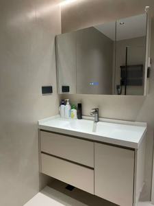 High Quality Melamine Water Resistant Modern Minimalist <strong>Vanity</strong> Combo Bathroom <strong>Cabine</strong> - Product Image 5