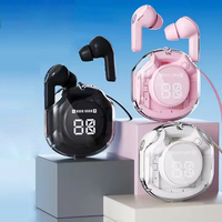 Ventes d'usine 2024 Mini écouteurs sans fil TWS Mode transparent Sport Jeux Mains libres Casque Écouteur