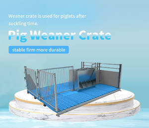 กรงเลี้ยงหมูกรงเลี้ยงหมูปรับขนาดได้อุปกรณ์เลี้ยงหมูสำหรับสถานรับเลี้ยงเด็ก - Product Image 5