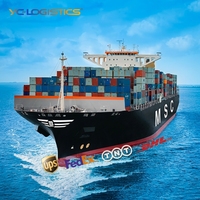 Service d'expédition maritime, agent d'expédition maritime Chine vers les Émirats arabes unis/Royaume-Uni/États-Unis/Canada par FCL/LCL