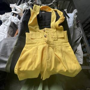 Vêtements d'<span class=keywords><strong>occasion</strong></span> arc-en-ciel prix de gros <span class=keywords><strong>pas</strong></span> <span class=keywords><strong>cher</strong></span> femme coton salopette pull pantalon Bale - Product Image 3