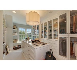 מודרני דלת זכוכית בצורת דלת זכוכית לבנה מודרנית ארון ארון בגדים לארוחה חדר שינה - Product Image 4